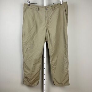 REI Hiking‎ Pants Mens Size 40x30 Green Gray Sage 100% Nylon Outdoors